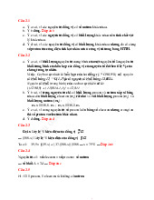 Đề cương môn Hóa đại cương- Trường Đại học bách khoa - Đại học đà nẵng.