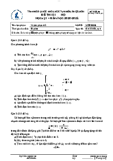 Đề thi giữa kì vi tích phân 1C - Vi tích phân 1 | Trường Đại học Khoa học Tự nhiên, Đại học Quốc gia Thành phố Hồ Chí Minh