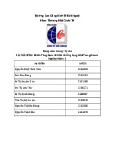 Tổng Quan Về Phần Mềm Quản Lý Chuỗi Cung Ứng | Môn Logistics và chuỗi cung ứng - Trường Cao đẳng Kinh tế Đối ngoại