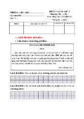 Đề ôn tập hè lớp 3 lên lớp 4 môn Tiếng Việt (Chân trời sáng tạo) - Đề 8