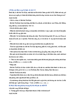 Giải sách giáo khoa môn Lịch sử 6 Bài 19 Vương quốc Chăm-pa từ thế kỉ II đến thế kỉ X Lịch sử l | Kết nối tri thức