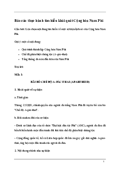 Giải Địa lí 7 Bài 12: Thực hành: Tìm hiểu khái quát Cộng hòa Nam Phi | Kết nối tri thức