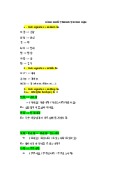 Kính ngữ trong tiếng Hàn - Hàn Quốc Học | Trường Đại học Ngoại ngữ, Đại học Quốc gia Hà Nội