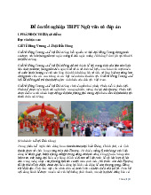 Đề thi thử THPT Quốc gia 2025 môn Ngữ văn - Đề 6