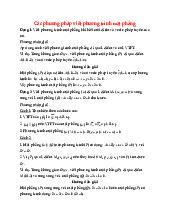 Cách viết phương trình mặt phẳng trong không gian Oxyz | Chuyên đề Toán 12