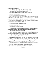 Bài tập cuối chương 3  - Toán cao cấp | Trường đại học Lao động - Xã hội