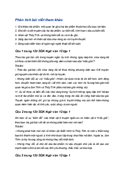 Soạn bài Viết bài văn nghị luận về việc vay mượn - cải biến - sáng tạo trong một tác phẩm văn học | SGK Ngữ Văn 12 Kết nối tri thức (Tập 1)