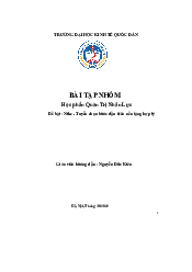 Nike - Tuyển chọn bước đầu trên nền tảng hợp lý - Môn Quản trị nhân lưc| Đại học Kinh Tế Quốc Dân