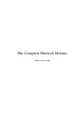 Complete Sherlock Holmes