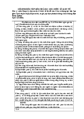 quản lý nhà nước đề cương ôn tập