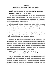 chuyên đề 2 tổ chức bộ máy hành chính nhà nước môn Kinh tế tài nguyên | Học viện Nông nghiệp Việt Nam