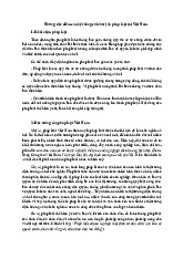 Những đặc điểm của hệ thống chính trị và pháp luật tại Việt Nam