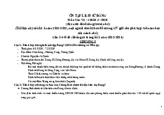 Đề cương ôn tập môn lịch sử Đảng–Trường Đại học Kinh tế - Đại học Đà Nẵng