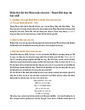 Phân tích bài thơ Mùa xuân nho nhỏ - Thanh Hải chọn lọc hay nhất - Ngữ văn 9