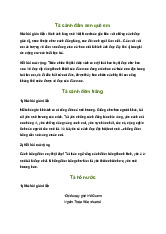 Dựng đoạn mở bài, kết bài cho bài văn tả cảnh | Tiếng Việt lớp 5