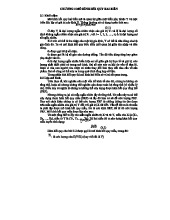 CHƯƠNG 3: MÔ HÌNH HỒI QUY HAI BIẾN VÀ CÁC PHƯƠNG PHÁP ĐÁNH GIÁ