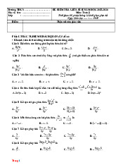 Bộ Đề Kiểm Tra Giữa HK 2 Toán 8 Kết Nối Tri Thức Có Đáp Án Ma Trận Đặc Tả