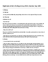 Nghị luận xã hội về sống có mục đích chọn lọc hay nhất | Ngữ văn 9