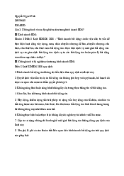 Bài Tập Dân Sự 1 - Luật Dân Sự | Trường Đại học Luật, Đại học Quốc gia Hà Nội