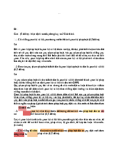 Ôn thi giữa kì môn pháp luật đại cương | Pháp luật đại cương | Đại học Ngoại thương