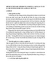 Con đường cách mạng vô sản - Tư tưởng Hồ Chí Minh | Học viện Chính sách và Phát triển