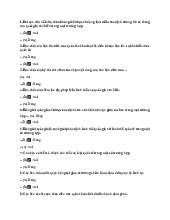 Trắc nghiệm Công pháp quốc tế có đáp án