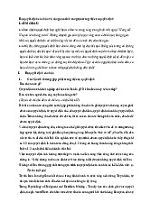 Lý thuyết về ra quyết định cá nhân môn Hành vi tổ chức | Đại học kinh tế Quốc dân