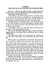 ĐỀ CƯƠNG ÔN TẬP MÔN TRIẾT HỌC NĂM 1 KO CHUYÊN