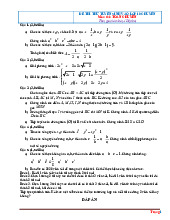 Đề Thi Thử Môn Toán 9 Tuyển Sinh Vào Lớp 10 Chuyên Có Đáp Án (Đề 2)