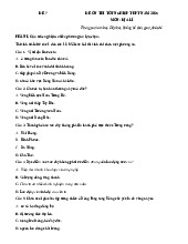 Đề thi thử tốt nghiệp THPT 2025 môn Địa lí bám sát đề minh họa - Đề 7