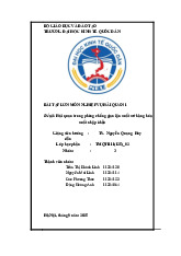 Phòng Chống Gian Lận Xuất Xứ Hàng Hóa | Môn Nghiệp vụ hải quan - Đại học Kinh Tế Quốc Dân