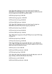 Bài tập chương 5 -Nguyên lý kế toán | Đại học Kinh Tế Quốc Dân