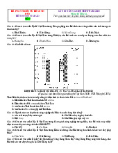 Đề ôn thi tốt nghiệp THPT môn Địa 2025 bám sát minh họa giải chi tiết-Đề 7