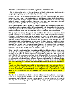 Những thời kỳ chủ yếu trong sự hình thành và phát triển của Triết học Mác