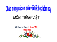 Giáo án điện tử Tiếng việt 1 bài 2 Chân trời sáng tạo : Ôi ơi