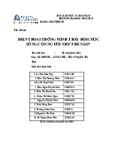 Điện Thoại Thông Minh và Ảnh Hưởng Đời Sống | Báo cáo Tư duy phản biện