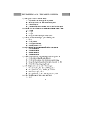 Trắc nghiệm chương 1 môn Năng lương số ứng dụng | Học viện Ngân Hàng