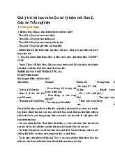 Gợi ý trả lời học môn Cơ sở lý luận mô đun 2, Đáp án Trắc nghiệm