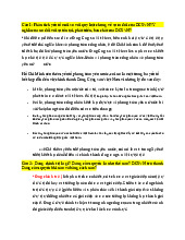 Bài tập Phân tích yếu tố mới so với quy luật chung về sự ra đời của ĐCSVN - Môn tư tưởng Hồ Chí Minh