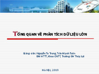 Bài giảng Tổng quan về phân tích dữ liệu lớn | Trường Đại học ngân hàng Thành phố Hồ Chí Minh