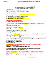 Bài tập trắc nghiệm có đáp án môn Văn hiến Việt Nam| Trường Đại học Văn Hiến