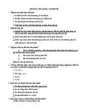 Câu hỏi trắc nghiệm Quản lý nhà nước về kinh tế môn Luật kinh tế | Trường đại học Mở Hà Nội