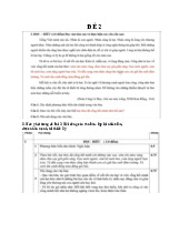 Đề ôn tập Môn Văn học | Trường Cao đẳng Công nghệ Và Quản trị Sonadezi