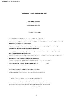 Động cơ viện trợ nước ngoài của Trung Quốc | Kinh Tế chính trị quốc tế | Đại học Khoa học Xã hội và Nhân văn, Đại học Quốc gia Thành phố HCM