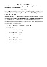 Ôn tập kỹ năng đọc A2 môn Tiếng anh(A1,A2) | Trường Đại Học Thái Nguyên