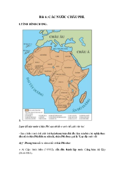 Các nước Châu Phi