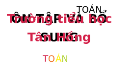 Giáo án điện tử Toán 4 Chân trời sáng tạo: Ôn tập phép nhân, phép chia