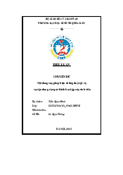 Nội dung phép biện chứng duy vật và cách áp dụng vào đời sống học tập của sinh viên - Triết học Mác Lenin| Đại học Kinh Tế Quốc Dân