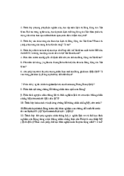 Một số bài tập cuối kì 2 Lịch sử đảng | Đại học Sư Phạm Hà Nội