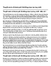 Thuyết minh về thành phố Đà Nẵng chọn lọc hay nhất | Ngữ văn 8